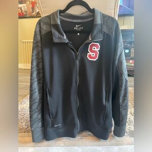 Nike Stanford Dri Fit Performance Men’s Zip Front Jacket Size XL